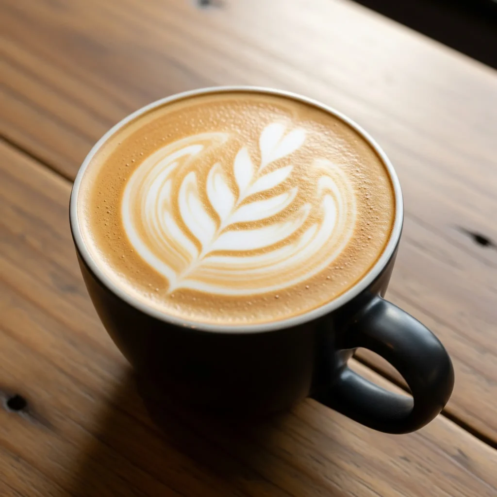 Foto de un flat white